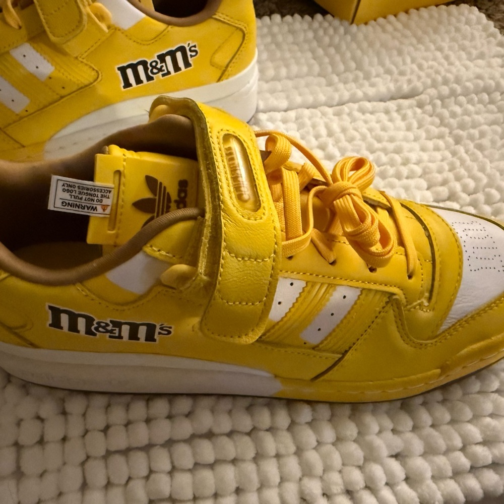 Adidas Yellow M&M's Forum 84